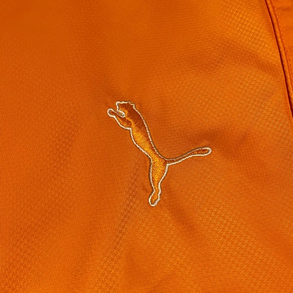 Puma Golf Orange Sweater Jacket - Picture 8 of 8